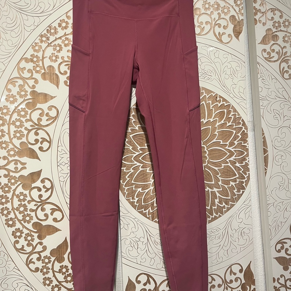 Lululemon Plum High-Waisted Leggings